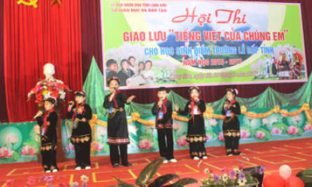 Khai mạc hội thi “Tiếng Việt của chúng em”