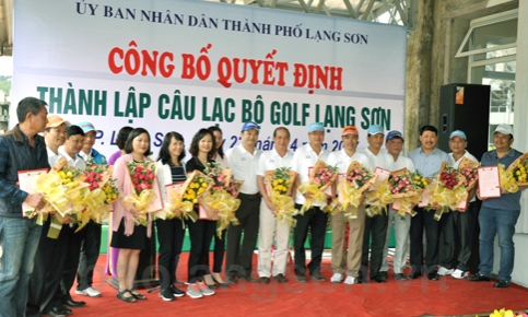 Thành lập Câu lạc bộ Golf Lạng Sơn