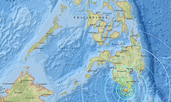 Động đất mạnh tại miền Nam Philippines