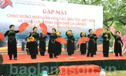 Gặp mặt chào mừng Ngày Văn hoá các dân tộc Việt Nam