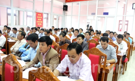 121 đại biểu tham gia tập huấn nghiệp vụ Ngân hàng Chính sách xã hội