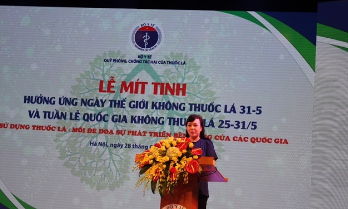 Việt Nam tổn thất gần 1% GDP/năm vì thuốc lá