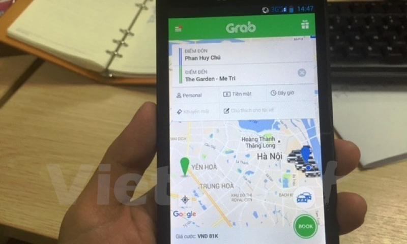 Grab triển khai dịch vụ đi xe chung, tiết kiệm chi phí tại Hà Nội