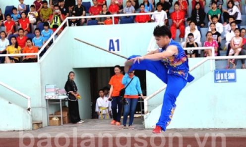 Nông Văn Hữu - Người có duyên với môn võ Wushu