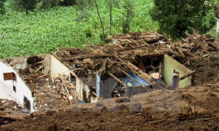 Guatemala: Mưa lớn kéo dài gây lở đất khiến 11 người thiệt mạng