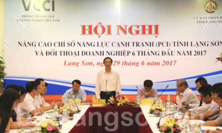 Hơn 150 doanh nghiệp dự hội nghị Nâng cao năng lực cạnh tranh và đối thoại doanh nghiệp