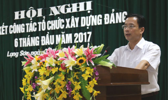 Ban Tổ chức Tỉnh ủy sơ kết công tác 6 tháng đầu năm