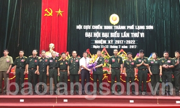 Hội Cựu chiến binh thành phố đại hội nhiệm kỳ 2017 - 2022