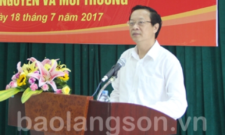 Sở Tài nguyên và Môi trường sơ kết công tác 6 tháng đầu năm 2017