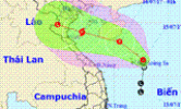 Áp thấp nhiệt đới mạnh thêm, gió giật cấp 8-9