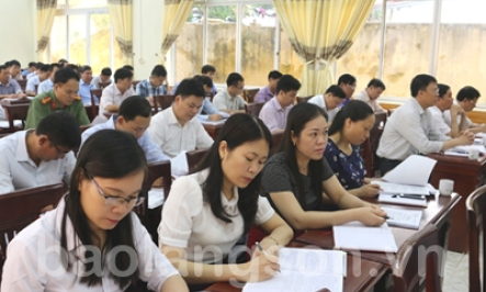 Đảng bộ Lộc Bình triển khai nhiệm vụ 6 tháng cuối năm 2017