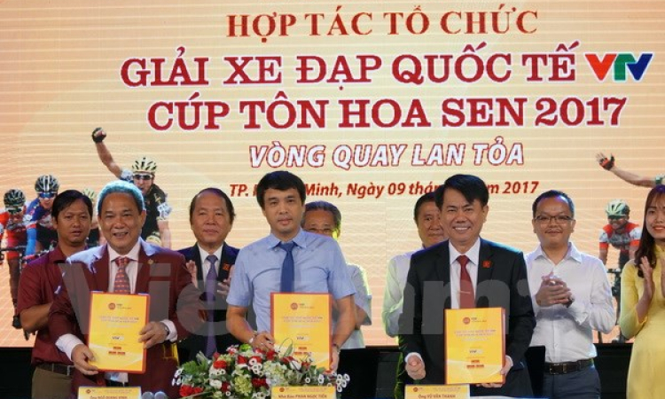 Công bố Giải xe đạp Quốc tế VTV - Cúp Tôn Hoa Sen 2017