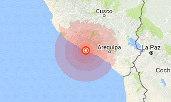 Động đất mạnh 5,6 độ Richter gây thương vong ở phía Nam Peru