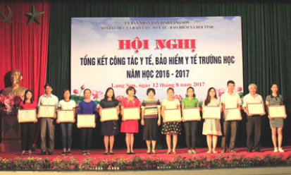 96,24% học sinh tham gia bảo hiểm y tế