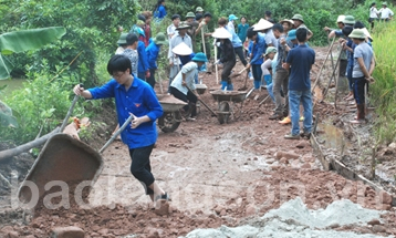 Tuổi trẻ Đình Lập hướng về cộng đồng