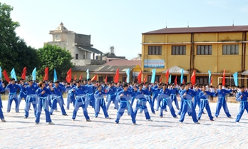 Cờ đầu trong phong trào văn hoá - thể thao