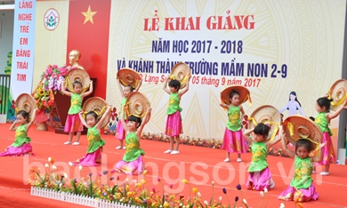 Khánh thành Trường Mầm non 2/9 và khai giảng năm học 2017-2018