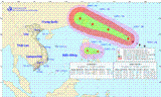 Xuất hiện bão Talim và áp thấp nhiệt đới gần Biển Đông