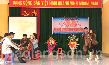 Tuổi trẻ Lạng Sơn tuyên truyền phòng chống HIV/AIDS