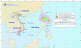 Lại xuất hiện áp thấp nhiệt đới gần Biển Đông