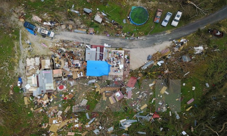 Mỹ: Cần 1 thế kỷ để tái thiết đảo Puerto Rico sau siêu bão Maria