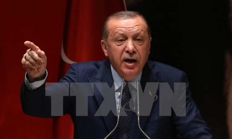 Tổng thống Thổ Nhĩ Kỳ Erdogan chỉ trích Mỹ không dân chủ