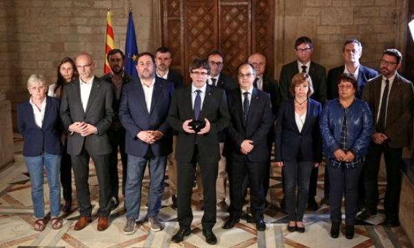 Chính quyền Catalonia: 2,6 triệu người đi bỏ phiếu trưng cầu dân ý