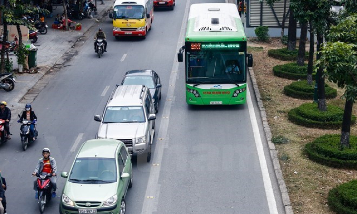 Hà Nội: Gần 4 triệu khách đã đặt chân lên xe buýt nhanh BRT