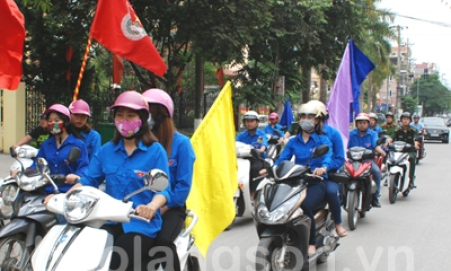 Tuyên truyền an toàn giao thông trong đoàn viên thanh niên