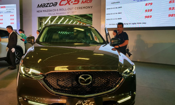 Thaco giới thiệu mẫu xe Mazda mới