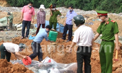 Công an huyện Văn Lãng tăng cường phòng, chống buôn lậu