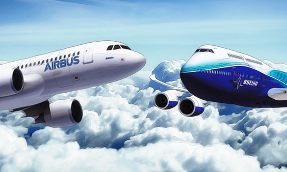 Airbus và Boeing cùng thông báo các thương vụ lịch sử