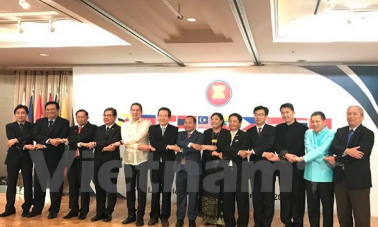 Đại sứ các nước ASEAN ở Hàn Quốc kỷ niệm 50 năm ngày thành lập khối