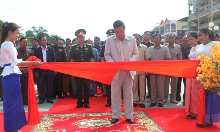 Hoàn thành trùng tu Đài hữu nghị Việt Nam - Campuchia tỉnh Stung Treng