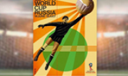 Thủ môn Yashin nổi bật trong poster World Cup 2018