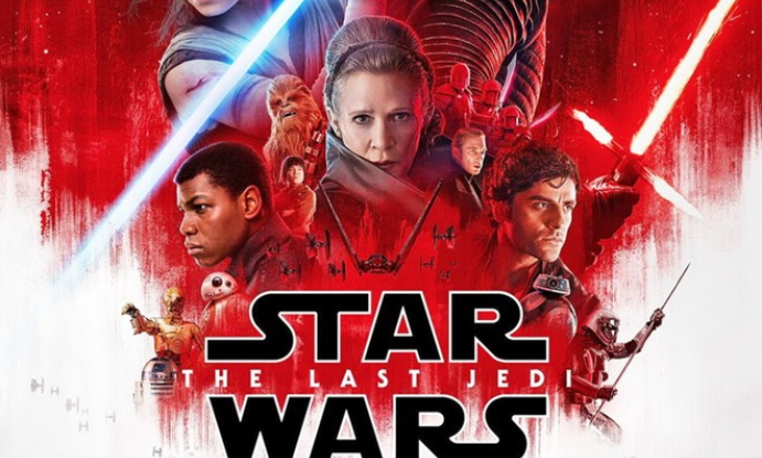 “The Last Jedi” trở thành phim ăn khách thứ ba trong năm 2017