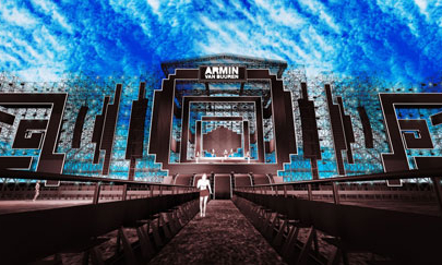 Tiết lộ sân khấu khổng lồ của đêm nhạc Armin van Buuren