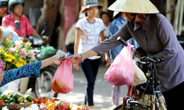 Hạn chế sử dụng túi ni lông khó phân hủy