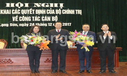 Tỉnh ủy Lạng Sơn tổ chức hội nghị công bố các quyết định của Bộ Chính trị về công tác cán