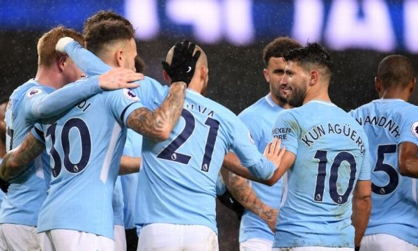 Vòng 22 Premier Legue: Man City trở lại mạch thắng