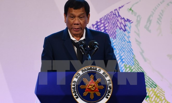 Tổng thống Philippines Duterte tiếp tục nhận được tín nhiệm cao