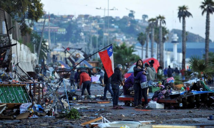 Chile là quốc gia chịu nhiều trận động đất nhất thế giới