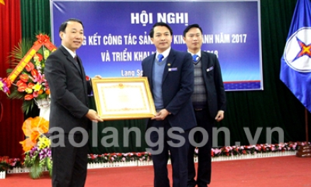 Công ty Điện lực Lạng Sơn tổng kết công tác năm 2017