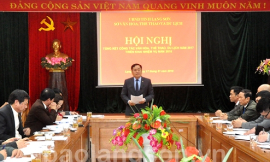 Sở Văn hóa, Thể thao và Du lịch triển khai nhiệm vụ năm 2018