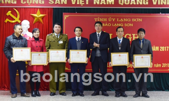 Báo Lạng Sơn triển khai công tác phối hợp tuyên truyền năm 2018