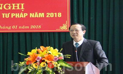 Triển khai công tác tư pháp năm 2018