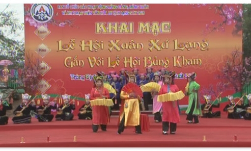 KHAI MẠC LỄ HỘI XUÂN XỨ LẠNG NĂM 2018