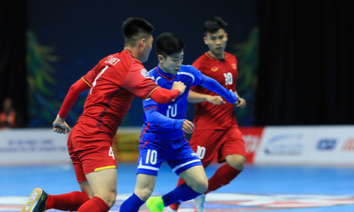 Lội ngược dòng, Việt Nam vào tứ kết Giải futsal Châu Á 2018