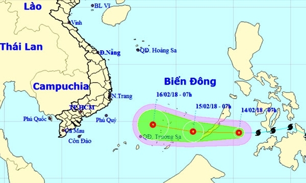 Bão Sanba suy yếu thành áp thấp nhiệt đới