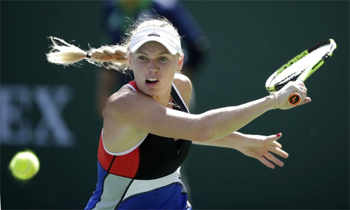 Wozniacki bị loại ở vòng bốn Indian Wells